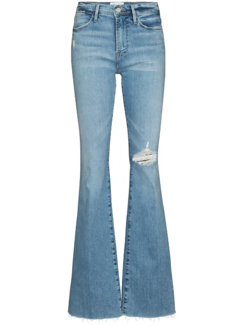 FRAME Le High flared jeans Blue LHFRA778