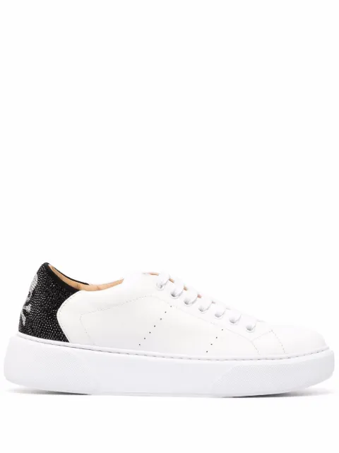 Philipp Plein low-top skull sneakers White SABSWSC2361PLE010N
