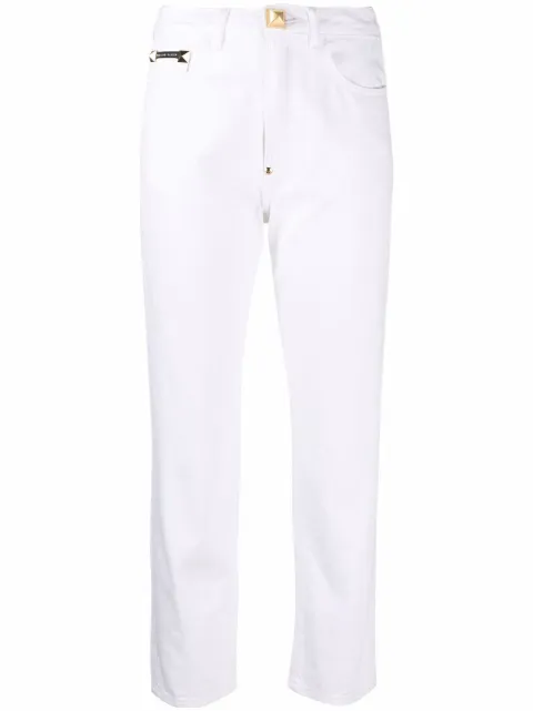 Philipp Plein boyfriend-cut jeans White SABCWDT1878PDE004N