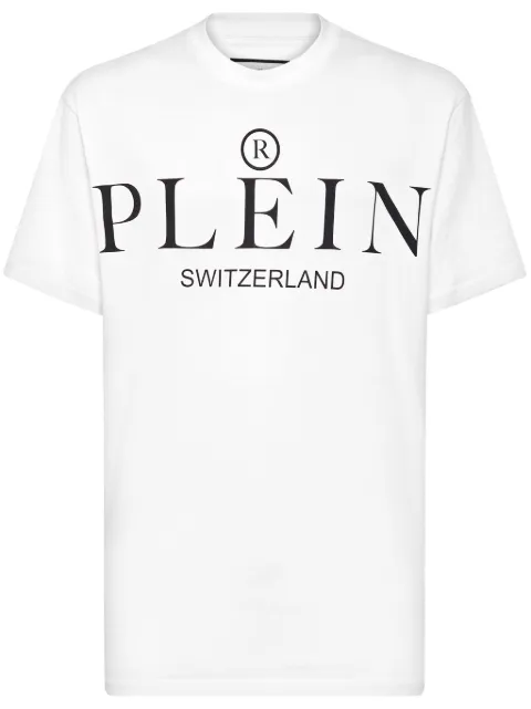 Philipp Plein logo-printed T-shirt White SABCUTK0158PJY002N