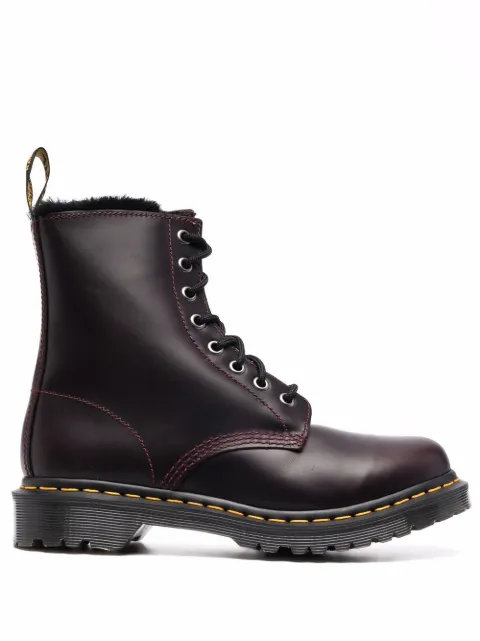 Dr. Martens Serena 1460 leather boots Red 26238601