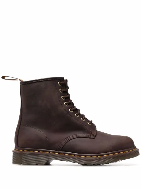 Dr. Martens lace-up ankle-length boots Brown 118222031460