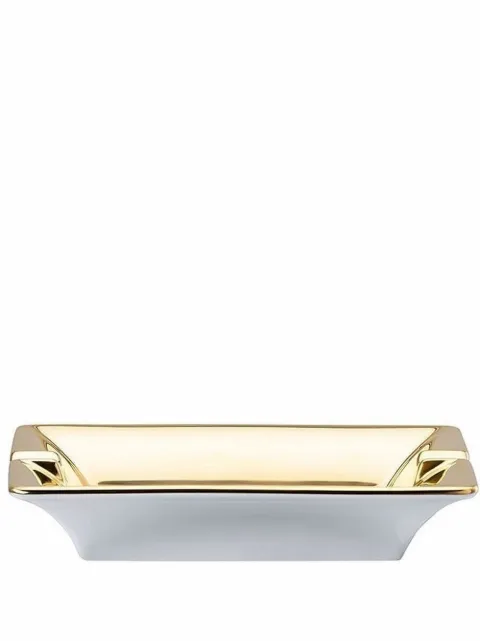Versace Barocco-print ashtray Gold 1426940372827230