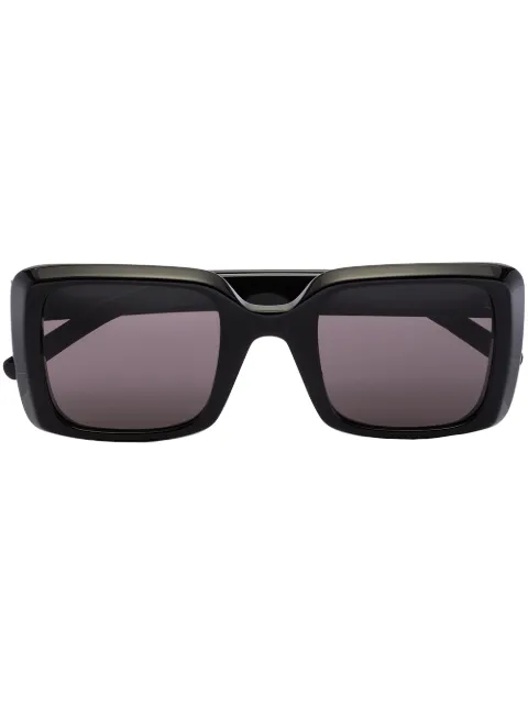 Saint Laurent Eyewear SL497 oversized-frame sunglasses Black SL497