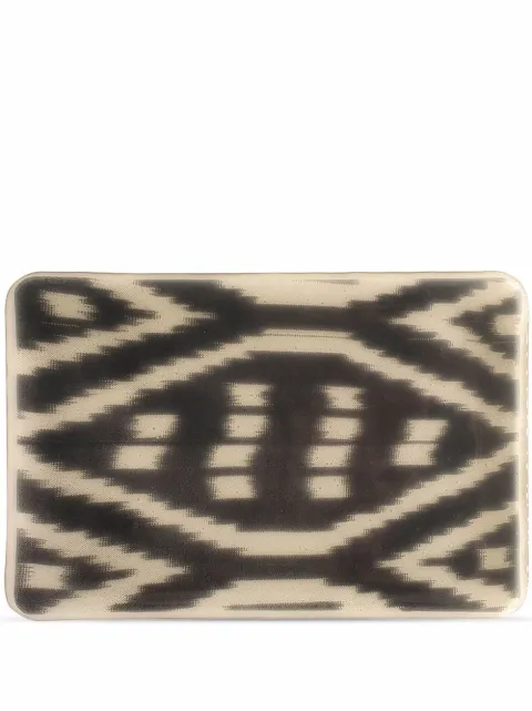 Les-Ottomans Ikat handmade tray Multicolour MIT03