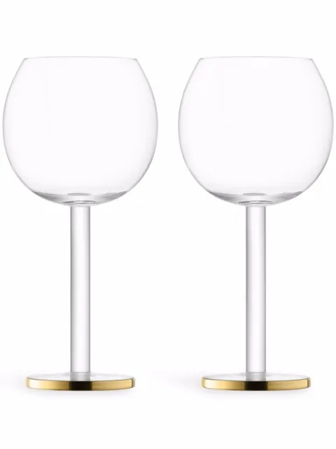 LSA International Luca wine goblet set Gold G171411943