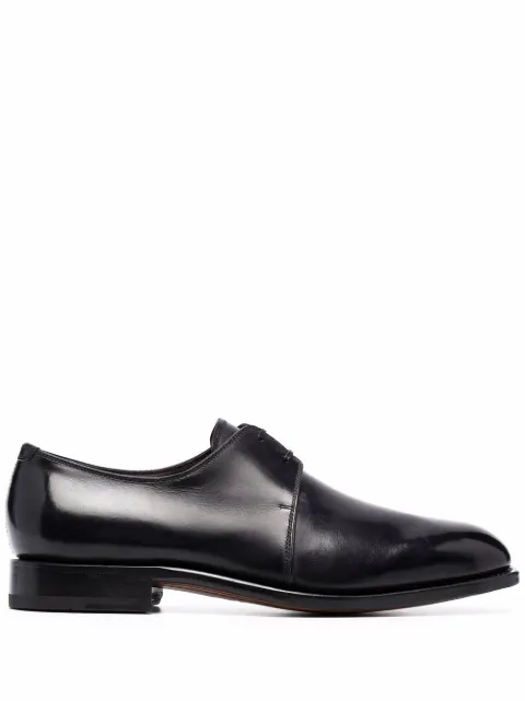Ferragamo almond-toe lace-up Derby shoes Black 745264