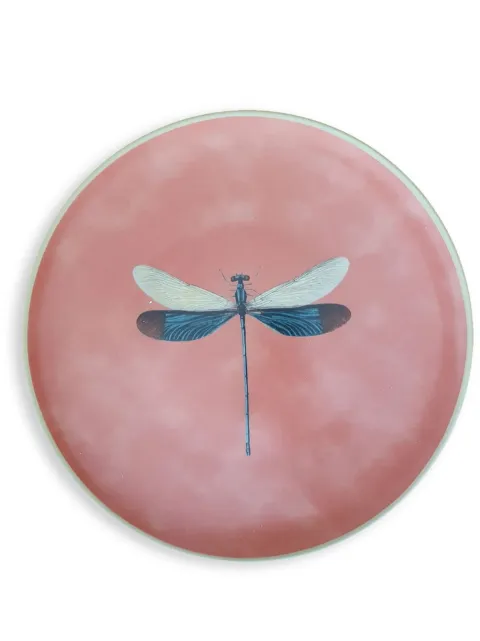 Les-Ottomans Insetti porcelain plate (21cm) Multicolour INP04