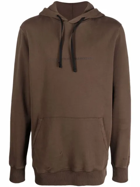 1017 ALYX 9SM painterly-print long-sleeved hoodie Brown AAMSW0111FA01