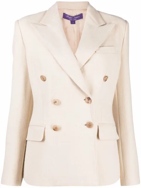 Ralph Lauren Collection double-breasted blazer Neutrals 290858203