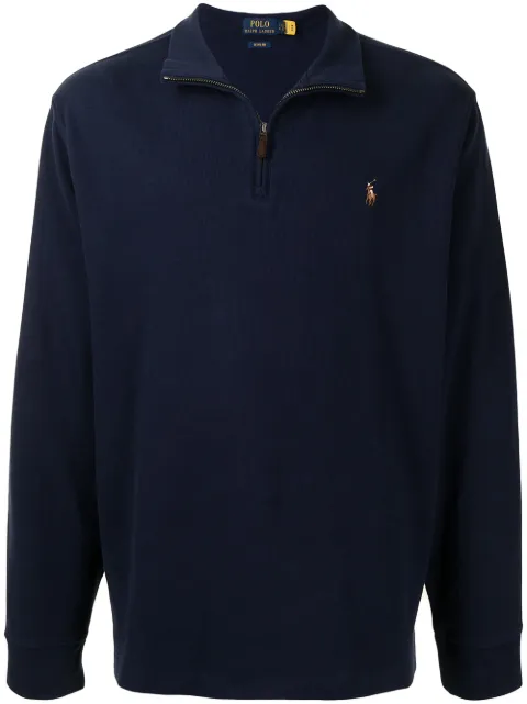 Polo Ralph Lauren high-neck polo sweatshirt Blue 710671929029