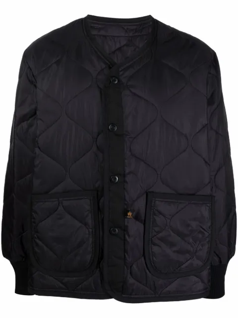 Alpha Industries quilted jacket Black 100108