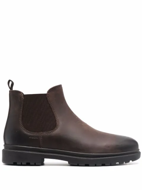 Geox brown chelsea boots Brown U16DDA00045C6009