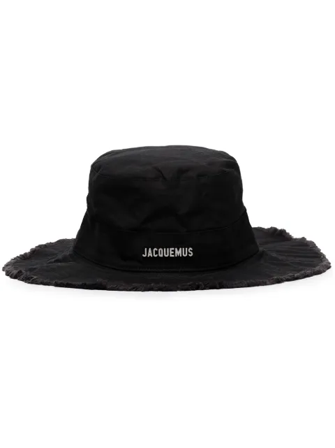 Jacquemus The Artichaut bucket hat Black ACU00002AE00014
