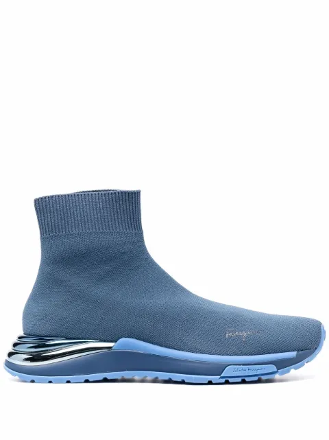 Ferragamo Ninette pull-on sneakers Blue 746046