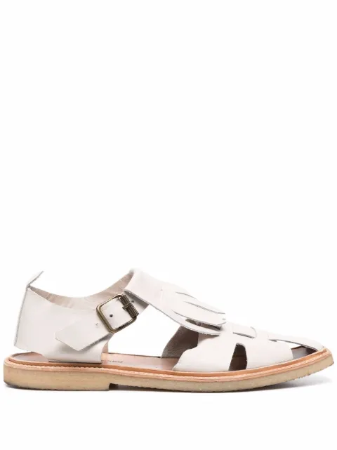 Henrik Vibskov side-buckle fastening sandals Neutrals SS22A902