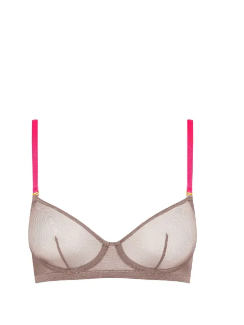Maison Close Corps à Corps wire bra Brown 560239