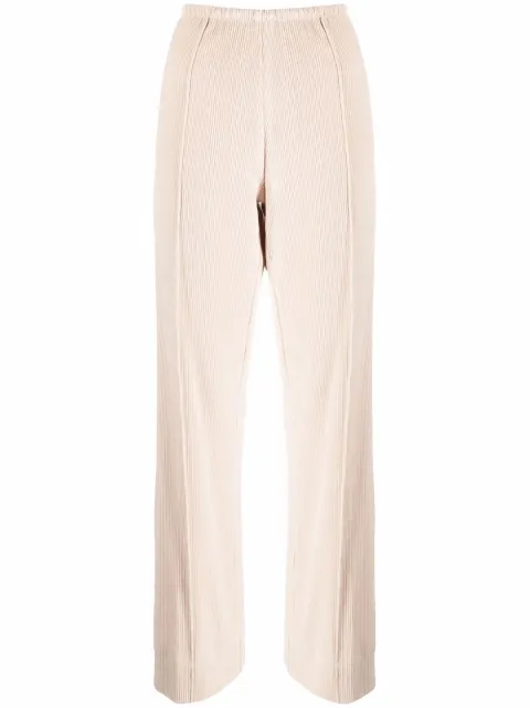 Palm Angels corduroy side-stripe track pants Neutrals PWCA061F21FAB0040303