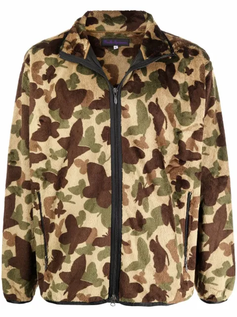 Needles camouflage bomber jacket Green JO270