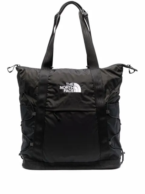 The North Face Borealis logo-embroidered tote bag Black NF0A52SV