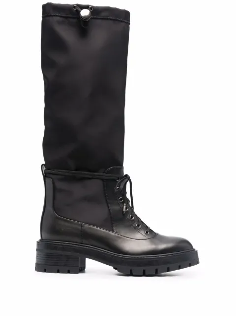 Aquazzura lace-up detail boots Black RNIFLAB0CFH000