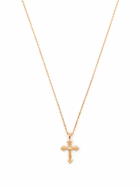 Emanuele Bicocchi Fleury Cross pendant necklace Gold CCN3G