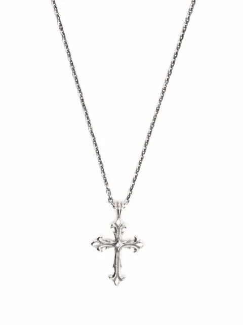 Emanuele Bicocchi cross pendant necklace Silver CCN3NODIAMONDS