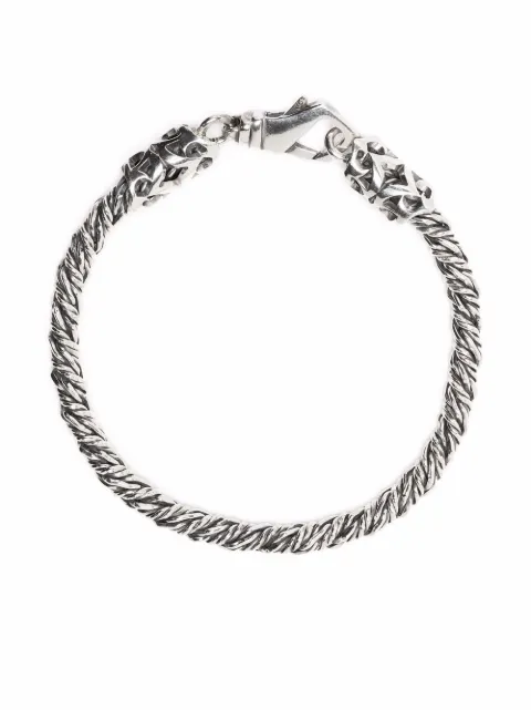 Emanuele Bicocchi rope-chain bracelet Silver RPB4