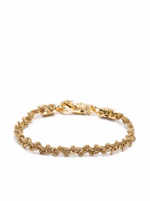 Emanuele Bicocchi Knot Braid bracelet Gold NDB3G