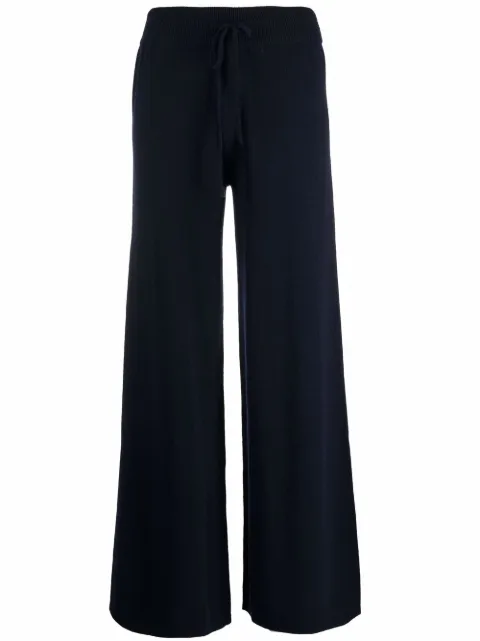 Lisa Yang Sofi drawstring cashmere trousers Blue 202143NA