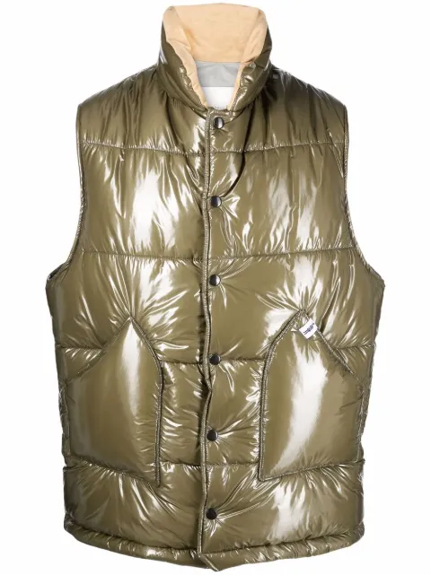 Mackintosh OSAKA quilted gilet Green MO6778