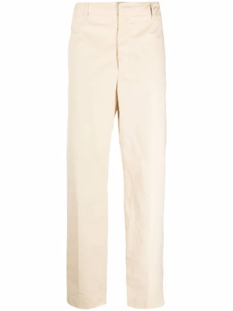 AMBUSH straight-leg trousers Neutrals BMCA017F21FAB0016100
