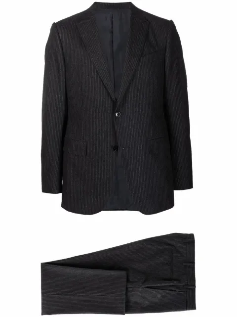 Zegna pinstriped two-piece suit Grey 217BAY222159