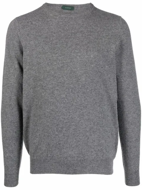 Zanone crew neck jumper Grey 812530ZY270