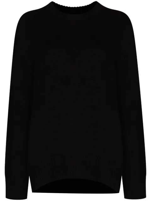 Lisa Yang Noor crew-neck jumper Black 202154