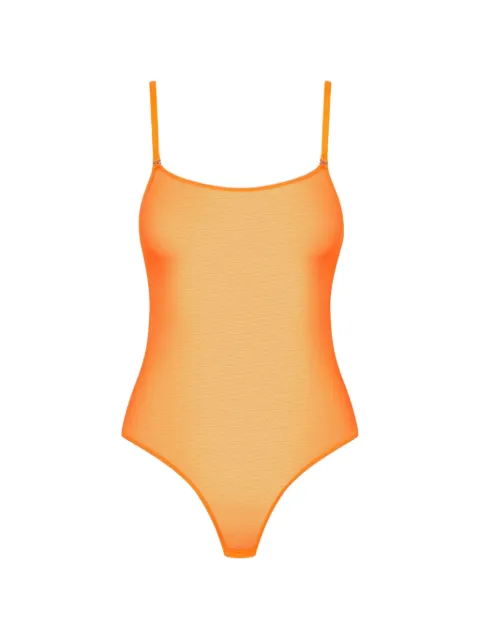 Maison Close Corps à Corps Neon bodysuit Orange 560192