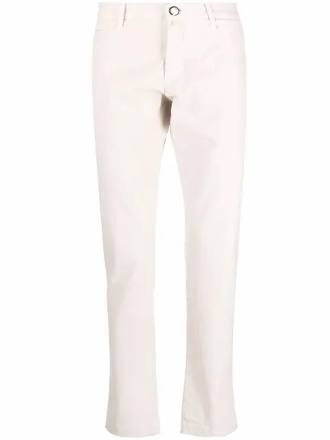 Jacob Cohën four-pocket stretch-cotton chinos Neutrals UP00101S3651