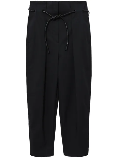 3.1 Phillip Lim Origami pleated trousers Black E2015103CNS