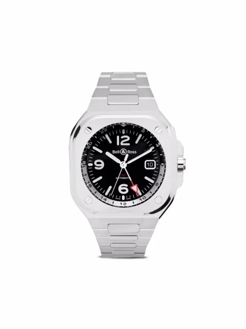 Bell & Ross BR-05 GMT 41mm Black BR05GBLSTSST