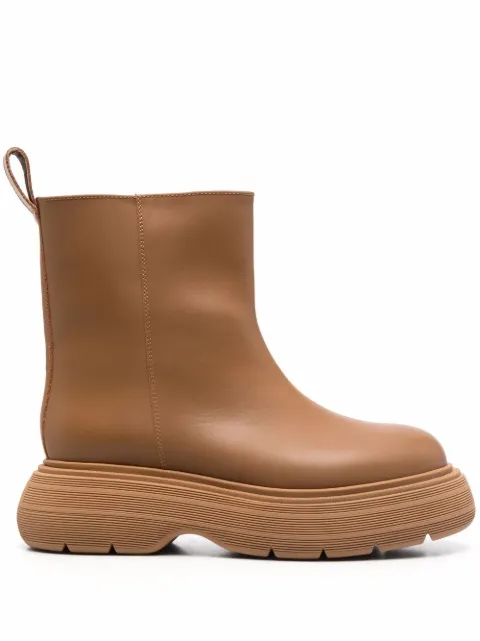 GIABORGHINI x Pernille Marte boots Brown MARTEE155