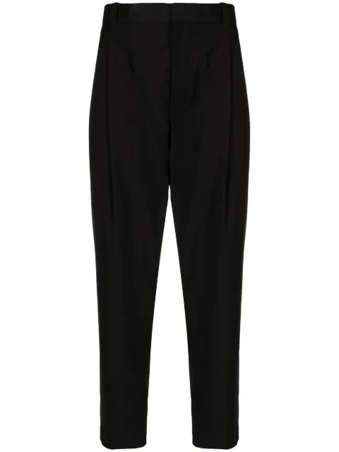 3.1 Phillip Lim drop-crotch tailored trousers Black F2115007TTTM