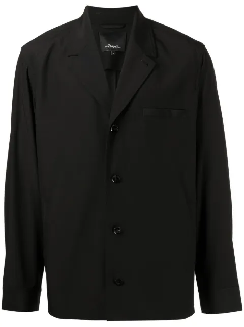 3.1 Phillip Lim unstructured shirt jacket Black F2112001TTTM
