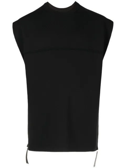 3.1 Phillip Lim crewneck sleeveless jumper Blue F2117507DKJM