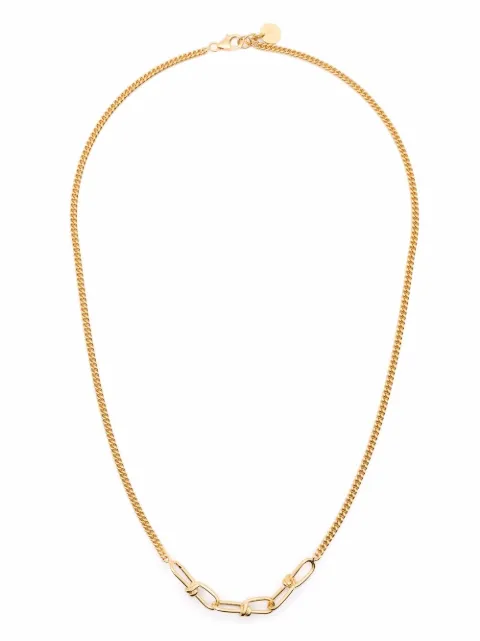Annelise Michelson Wire boyfriend chain necklace Gold WC4OVERSIZEG