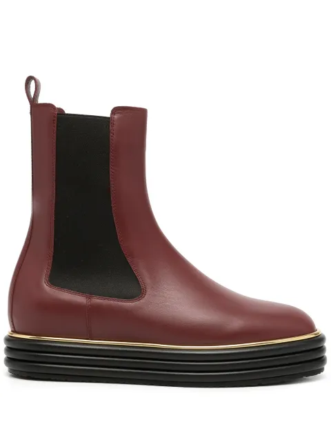 Bally Chelsea ankle boots Red 6239411