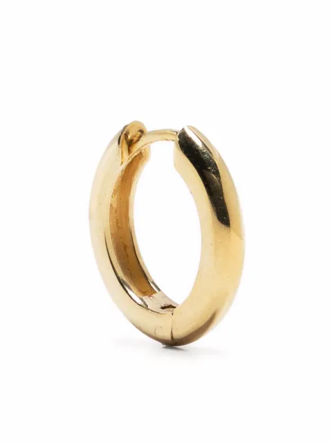Parts of Four gold-plated sterling silver hoop earring Gold 20351YGA