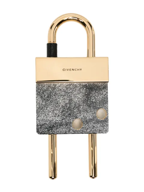 Givenchy two-tone brass padlock Gold BK609KK195