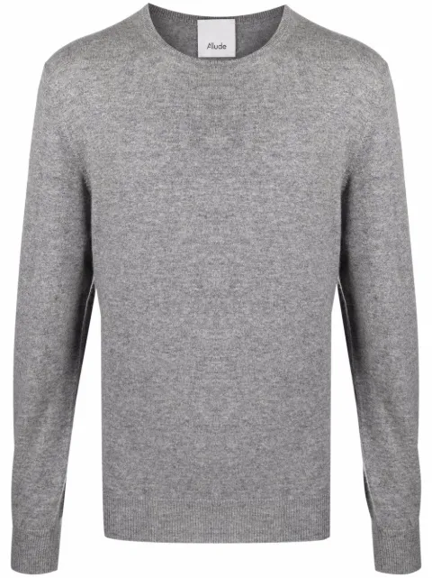 Allude fine-knit cashmere jumper Grey 21530021
