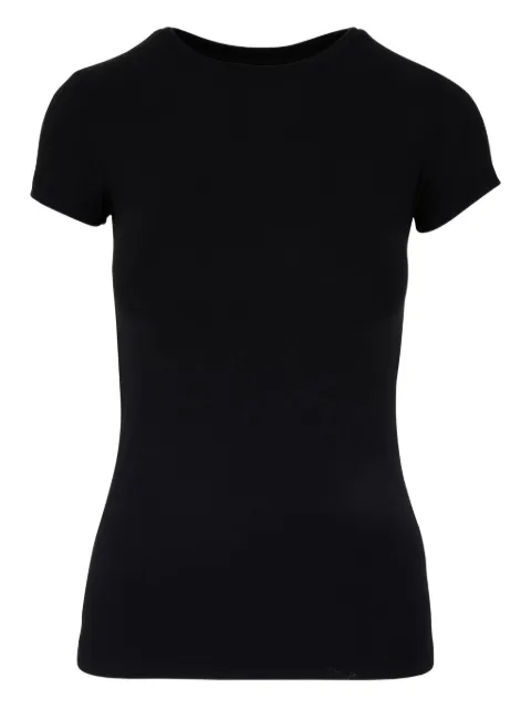 L'Agence short-sleeve crew-neck T-shirt Black 5507BLACK