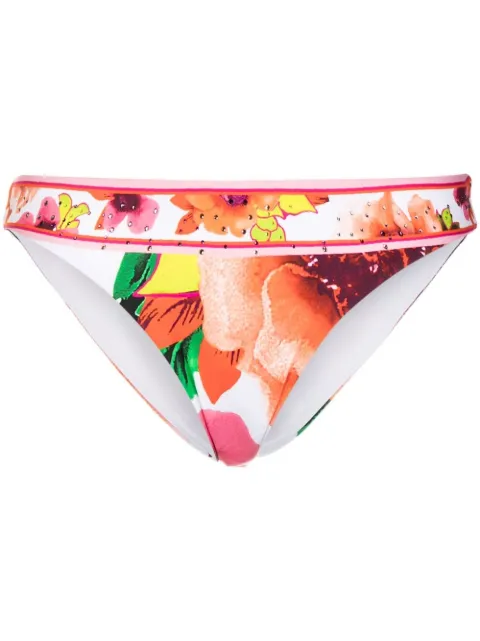 Camilla Pretty As A Poppy bikini bottoms White 00015011